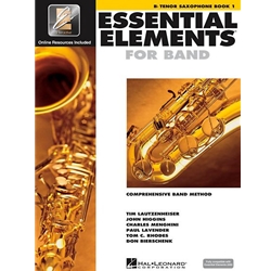 Essential Elements For Band Book 1 Tenor Sax